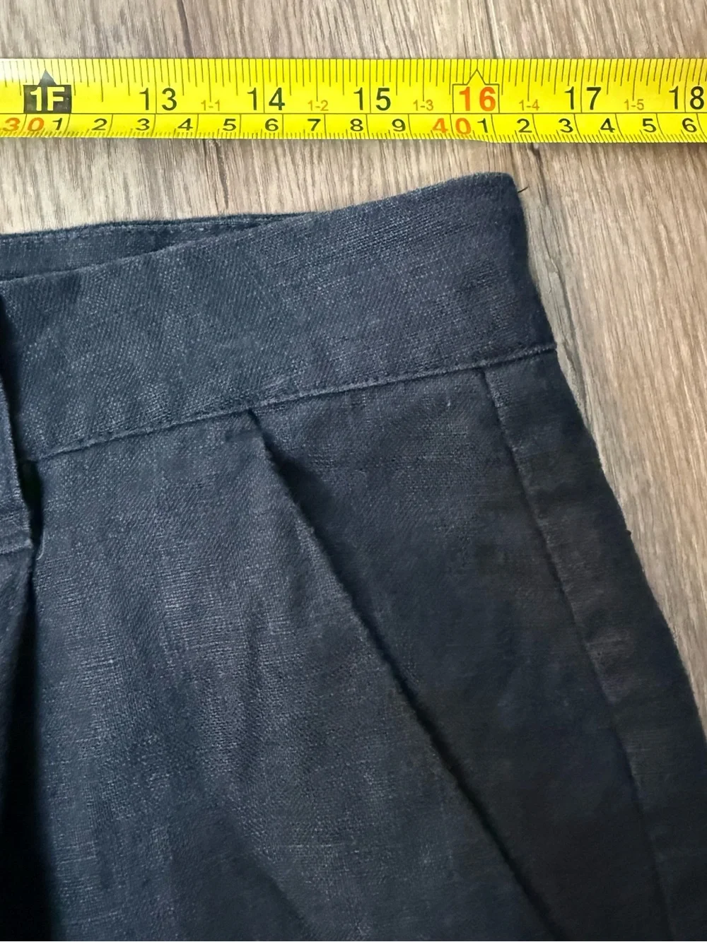Cotton On 100% Linen Pants Black Size 30 (32)/29